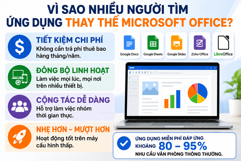 Ứng dụng văn phòng thay thế Microsoft Office - hình 2