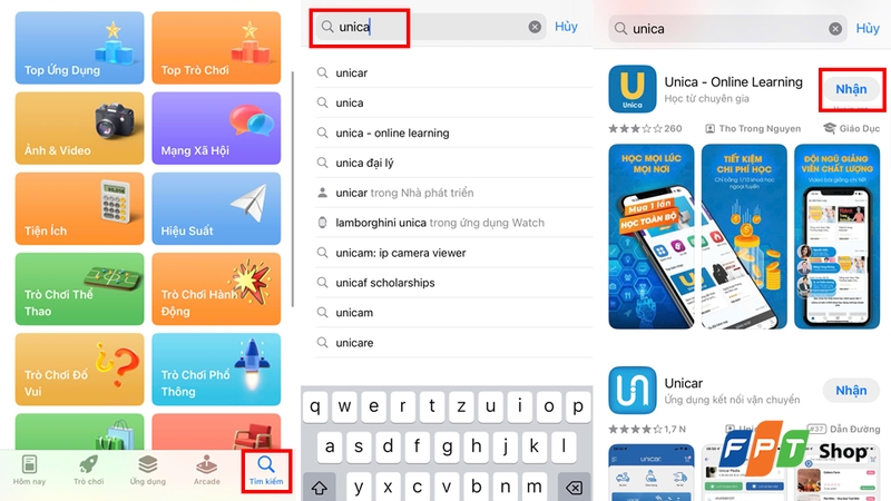 Tìm kiếm từ khóa "Unica" và tải xuống