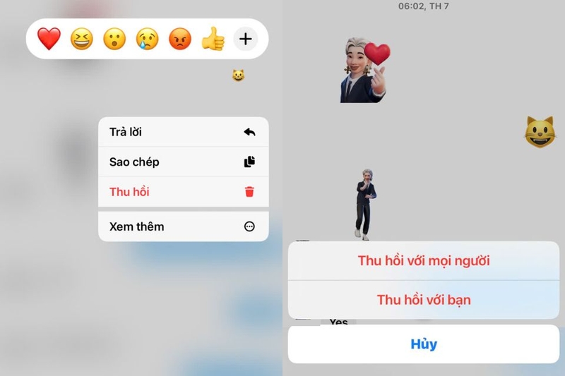 Đối với điện thoại