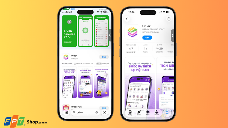 Cách tải UrBox trên iPhone (iOS)