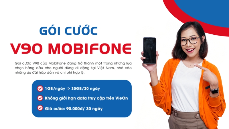 Thông tin chi tiết về gói cước V90 Mobifone