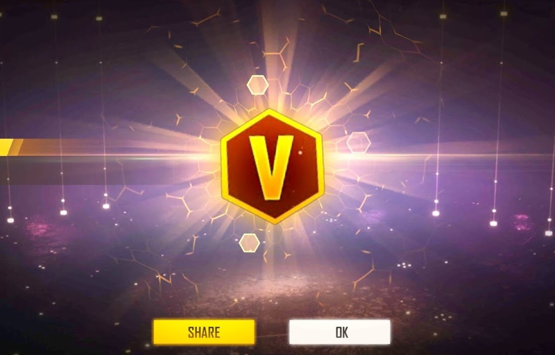 V Badge trong Free Fire