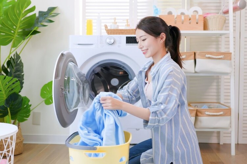 Chọn chế độ giặt nhẹ nhàng