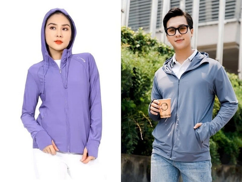 Áo khoác từ vải mè Thái