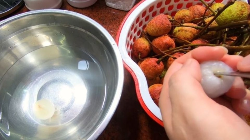 Bước 1: Sơ chế vải