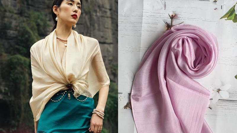 Ứng dụng của vải tằm Ý trong thời trang