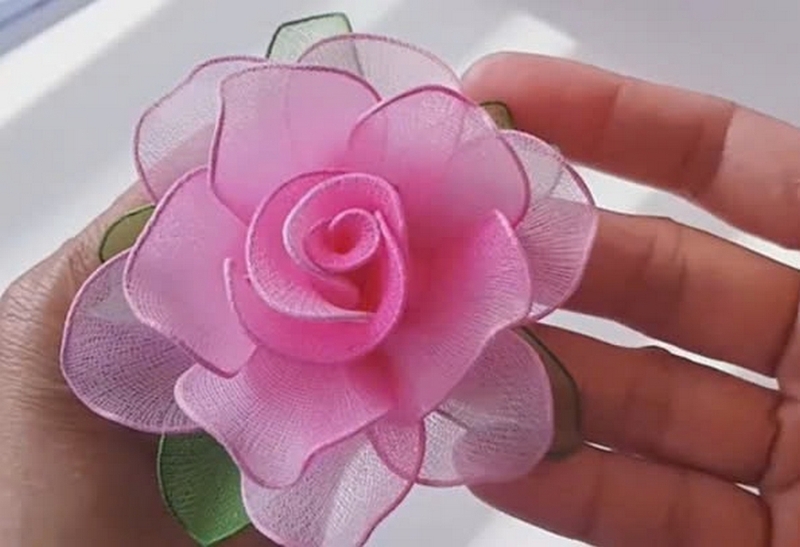 Vải voan tơ ảnh 6