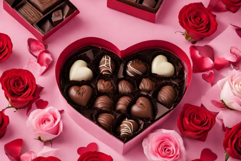 Socola luôn là món quà ngọt ngào và đầy ý nghĩa trong ngày Valentine Trắng