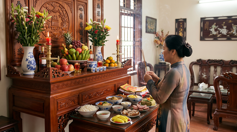 Văn khấn gia tiên