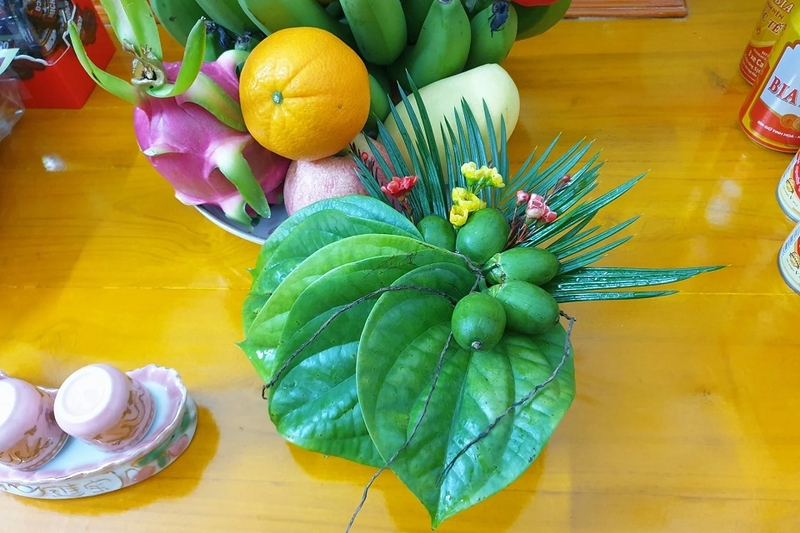 Các lễ vật đi kèm