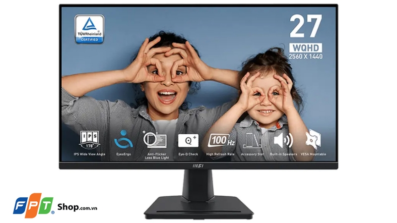 Màn hình MSI Pro MP275Q/27 inch 2K