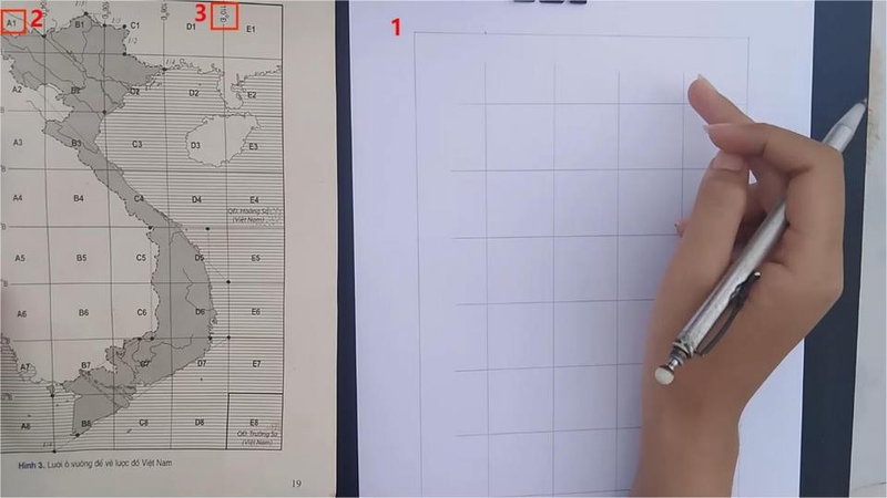 Hướng dẫn vẽ bản đồ Việt Nam chi tiết