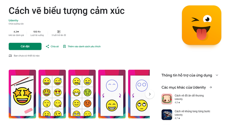 vẽ biểu tượng cảm xúc ảnh 1