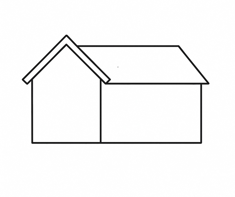 vẽ ngôi nhà trong tranh 1