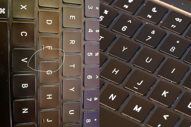 vệ sinh bàn phím MacBook (1)