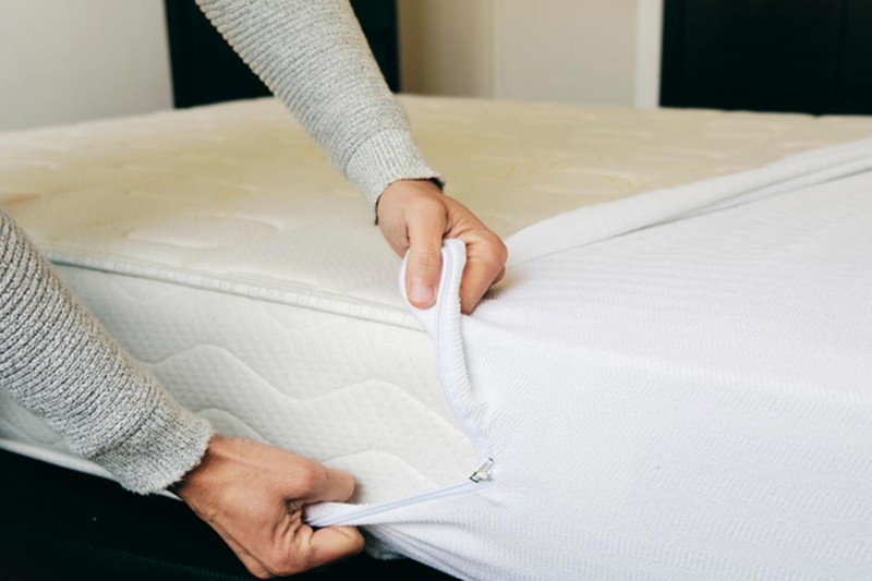 Cách vệ sinh đệm bông ép - 03