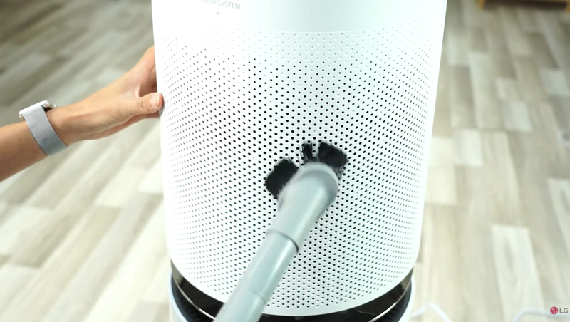 vệ sinh máy lọc không khí LG.1