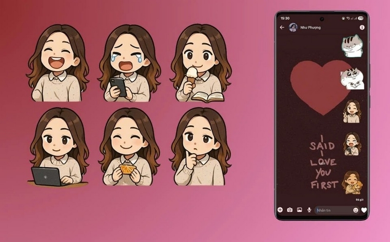 vẽ sticker ảnh 2
