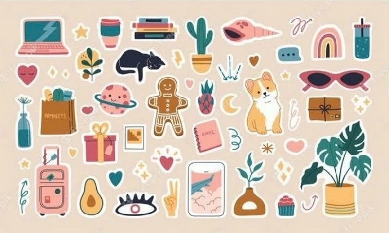 vẽ sticker ảnh 7