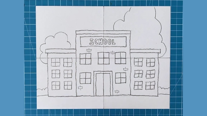 Vẽ thêm phong cảnh xung quanh