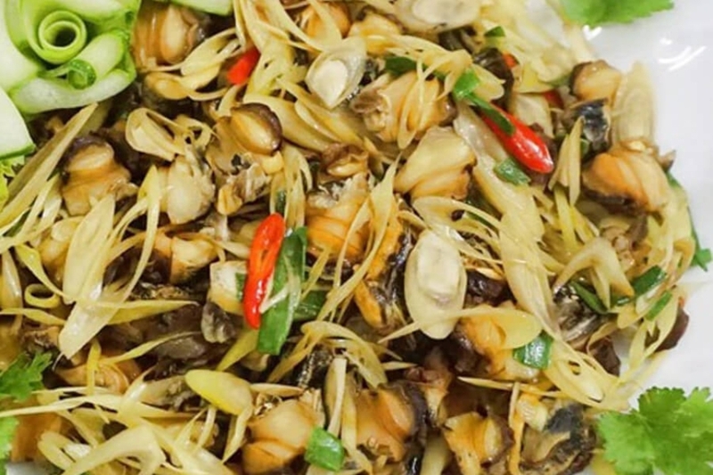 vẹm xanh xào sả ớt - hình 2