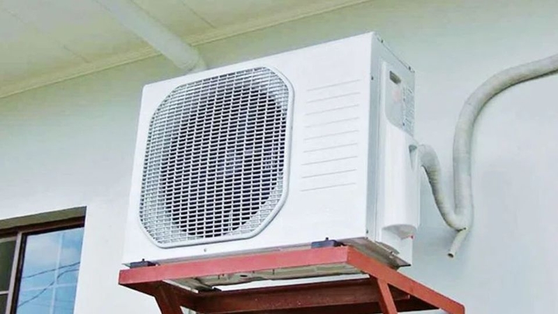 vị trí lắp đặt cục nóng điều hòa trung tâm 1