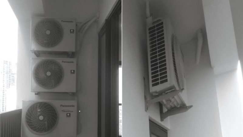 vị trí lắp đặt cục nóng điều hòa trung tâm 2