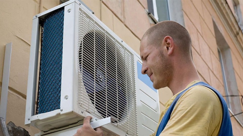 vị trí lắp đặt cục nóng điều hòa trung tâm 4