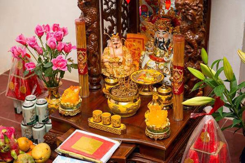 Vía thần tài cúng hoa gì 88