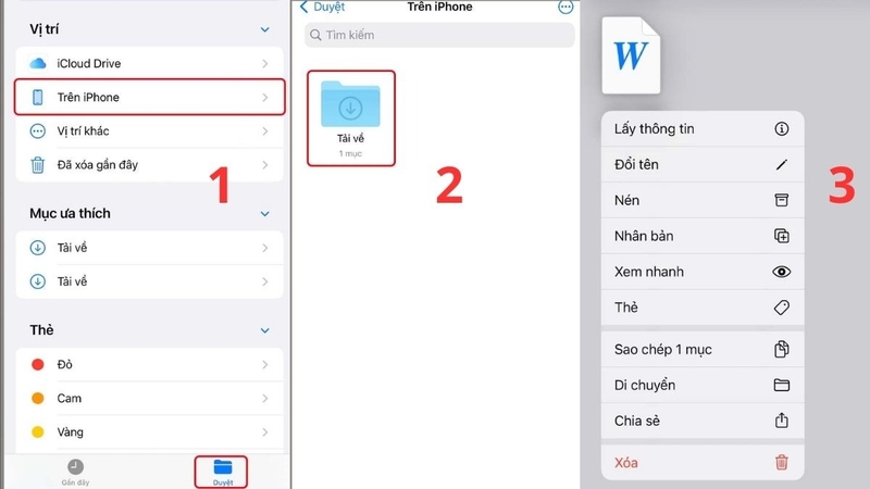 Video tải về trên iPhone nằm ở đâu 2