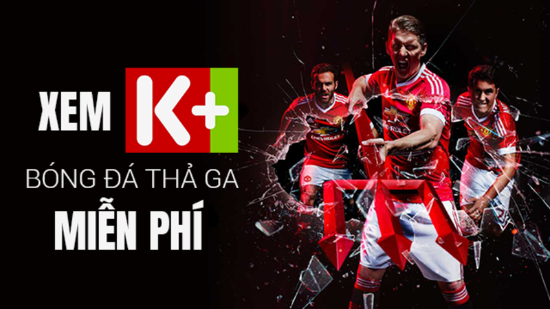 Các kênh K+ phát sóng đa dạng các nội dung thể thao