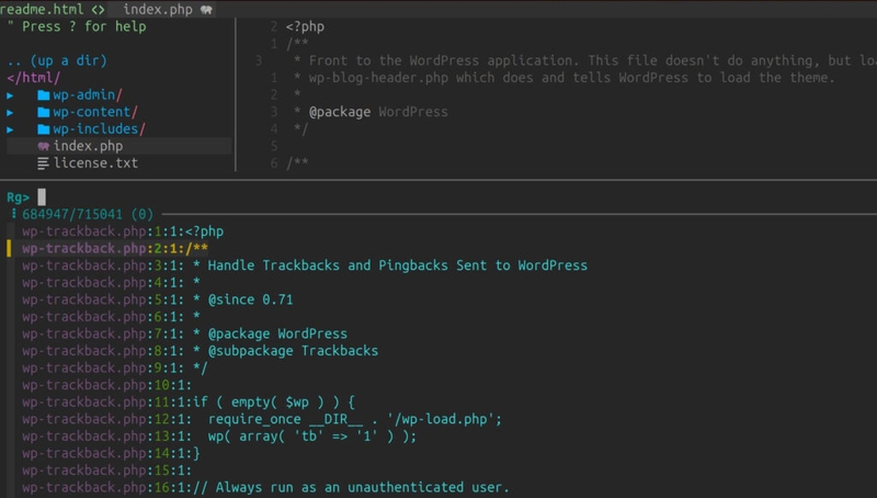 vim