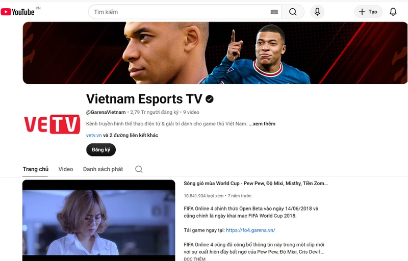 vietnam esports tv hình 5