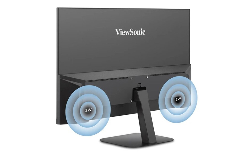 Màn hình ViewSonic VA2708-2K-MHD - Loa tích hợp hỗ trợ giải trí và làm việc cơ bản