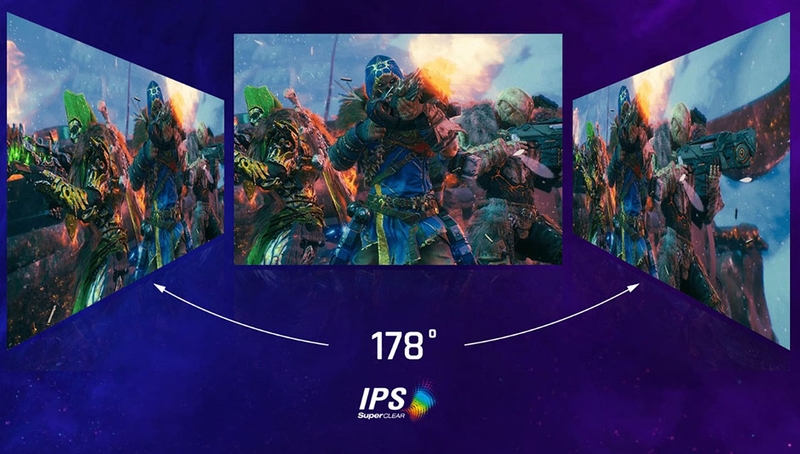 Màn hình Gaming ViewSonic VX2479A-HD-PRO - Màn hình SuperClear IPS cho góc nhìn rộng và ổn định