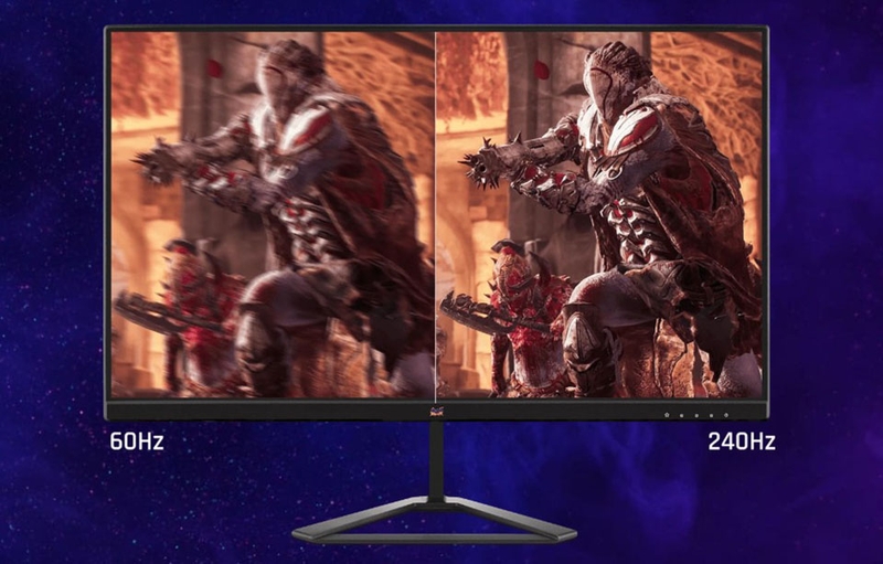 Màn hình Gaming ViewSonic VX2479A-HD-PRO - Tần số quét 240 Hz tạo lợi thế rõ rệt về độ mượt
