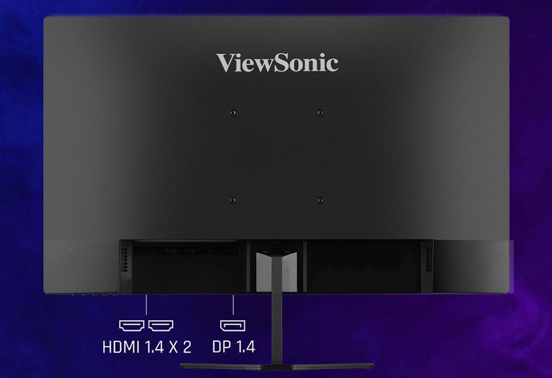 Màn hình Gaming ViewSonic VX2479A-HD-PRO - Cổng kết nối đáp ứng nhu cầu thiết lập linh hoạt