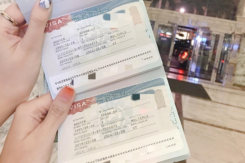 Visa du lịch Hàn Quốc cần gì 2