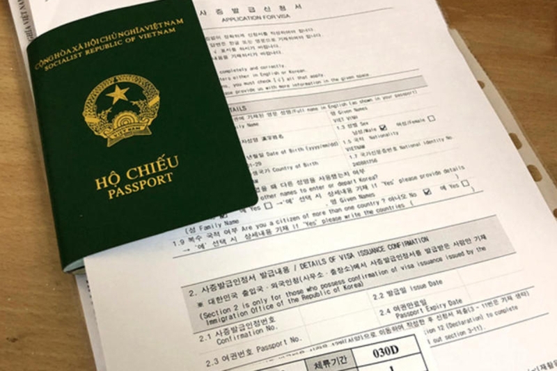 Visa du lịch Hàn Quốc cần gì 3