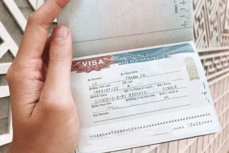 Visa du lịch Hàn Quốc cần gì 8