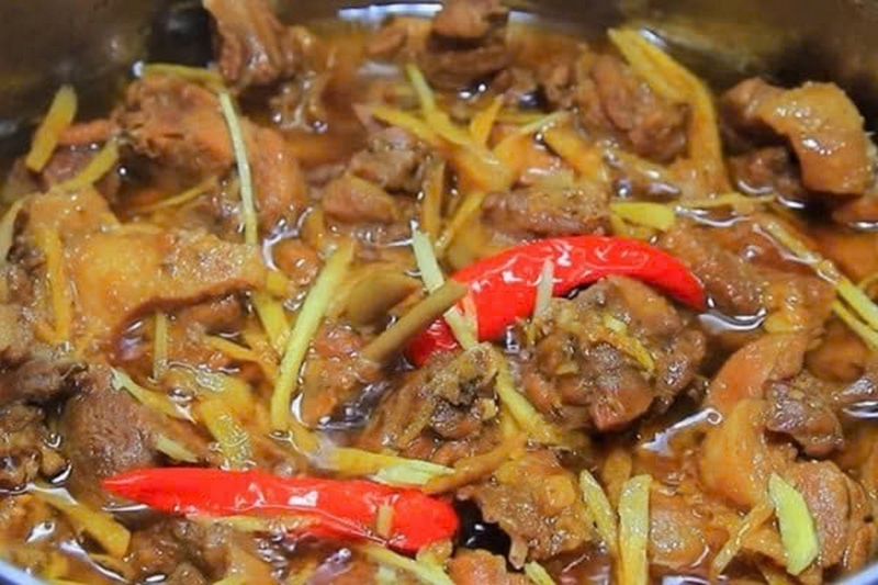 vịt kho nước dừa ảnh 1