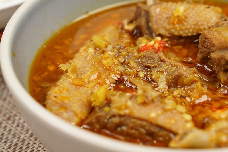 vịt nấu mẻ 1