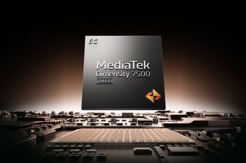 Chip MediaTek Dimensity 7500 Turbo trên vivo T5 5G được sản xuất trên tiến trình 4 nm.