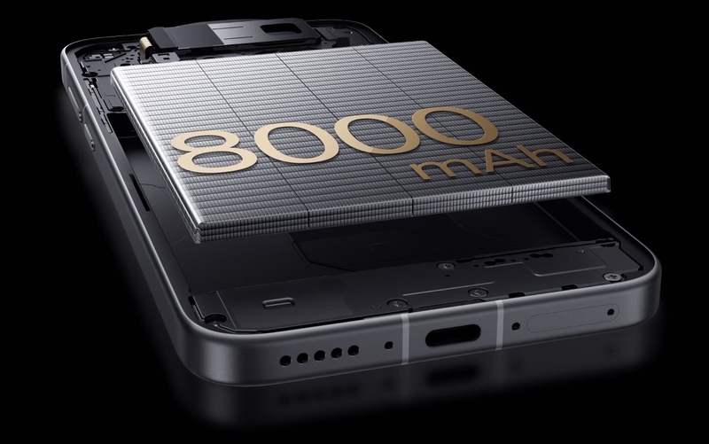 Pin 8.000 mAh tạo lợi thế về thời lượng sử dụng cho vivo X500 Pro Max.