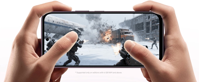 Màn hình 120 Hz kết hợp chip Unisoc T7300 phục vụ nhu cầu giải trí và chơi game hằng ngày.