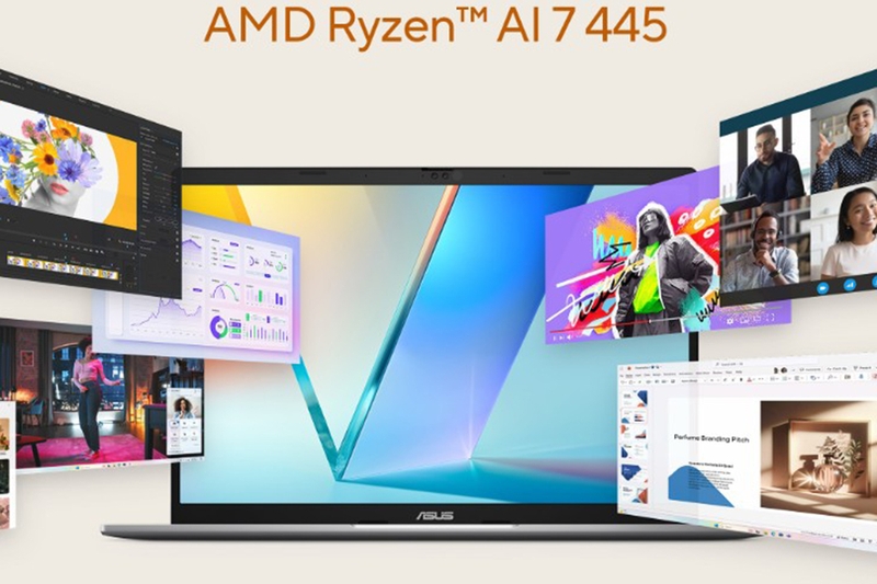 Vivobook S14 M3407GA Hiệu năng ổn định với AMD Ryzen AI 7 445