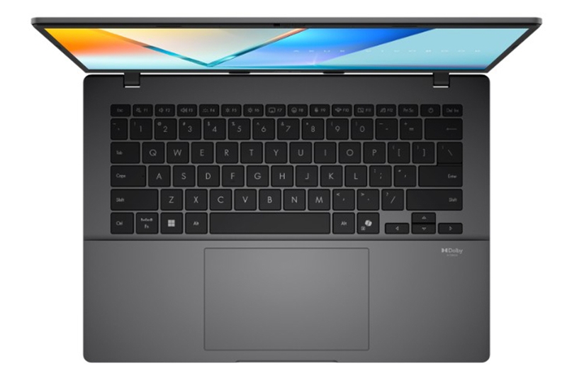 Vivobook S14 M3407GA bàn phím và touchpad hỗ trợ tốt nhu cầu nhập liệu