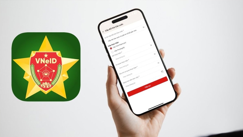 Luôn nhập chính xác thông tin hệ thống VNeID