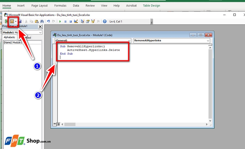 Cách vô hiệu hóa Hyperlink trong Excel - 09