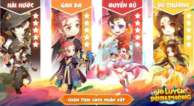 Tu luyện, phát triển nhân vật